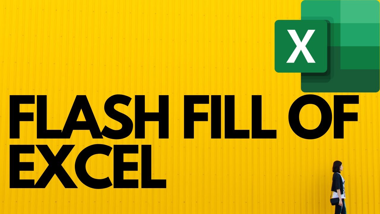 Flash Fill Of Excel In Malayalam (Amazing) - YouTube