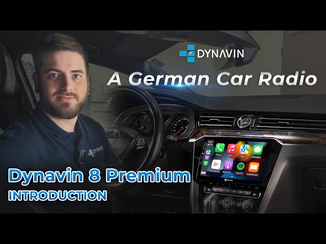 Dynavin 8 Premium Car Radio mit 4 x 100 W Class-D Verstärke