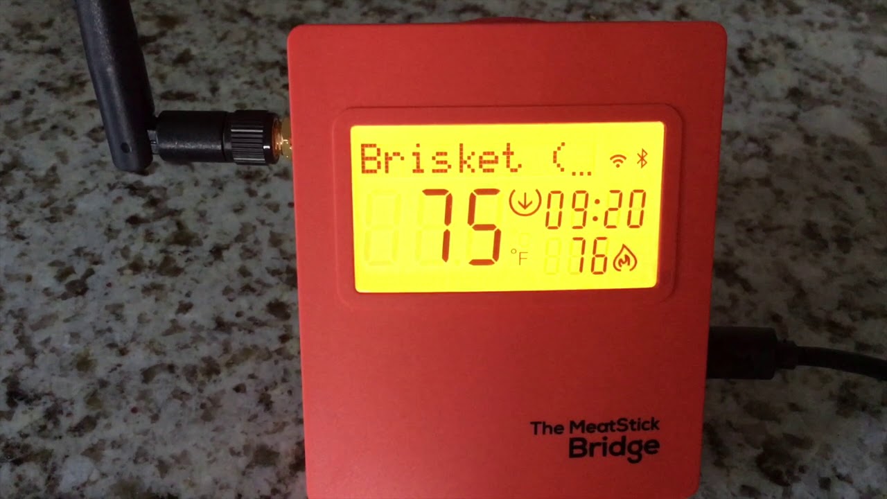 MeatStick WiFi Bridge 2.0 Bundle, 4-Probe Package