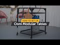How To Set Up Ooni Modular Tables | Ooni Setup Series