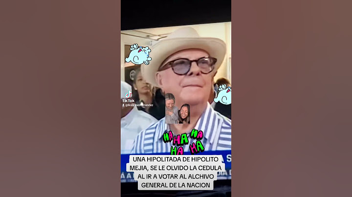 una hipolitada de Hipolito Mejia se le olvidó la cédula
