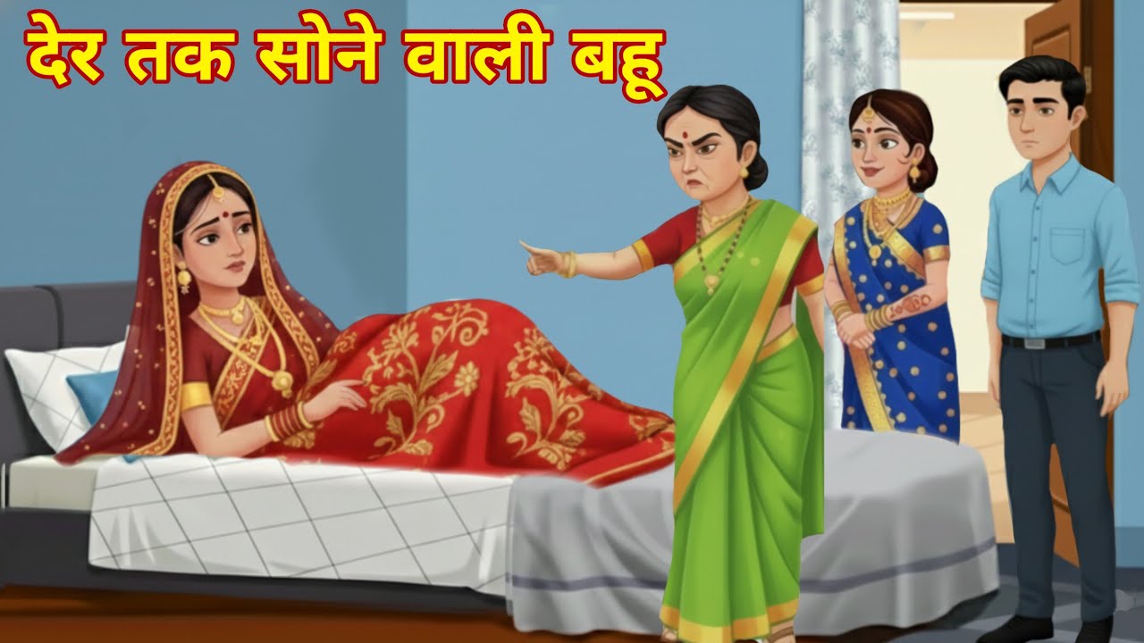देर तक सोने वाली बहू | Der Tak Sone Wali Bahu | Saas Bahu | Saas Bahu Kahani| Hindi Kahani | Sasural