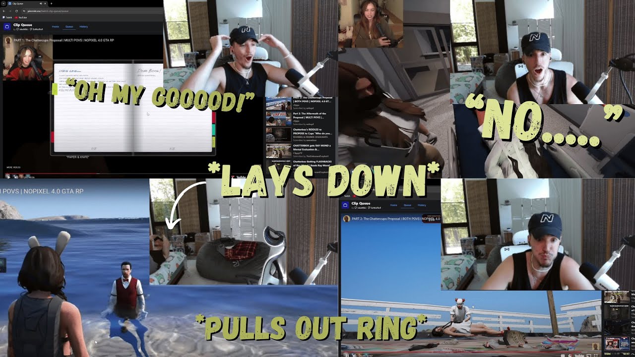 Ellum REACTS to Chattercups Arc! | NOPIXEL 4.0 GTA RP