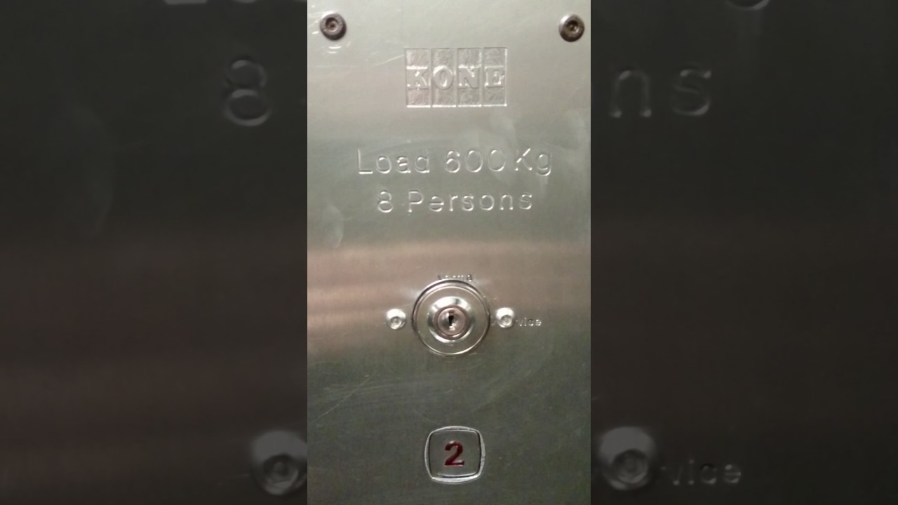 KONE lift at the Littledown Leisure Centre in Bournemouth with Tyler.M.2008