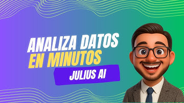 ¡Analiza Datos Cuantitativos en Minutos con Julius AI! 🚀 Tutorial Paso a Paso