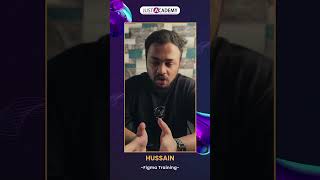Hussain Completed Figma UI/UX Design Training with JustAcademy