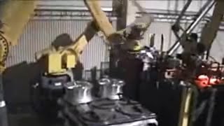 Wheel Palletizing Robotic Cell | Remtec Automation