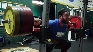 Phase 2 Begins! 575x4 Squat TSA C1W5D1