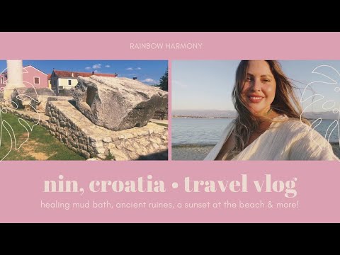 Nin, Croatia Travel Vlog 🌾 Healing Mud +Ancient Ruins!