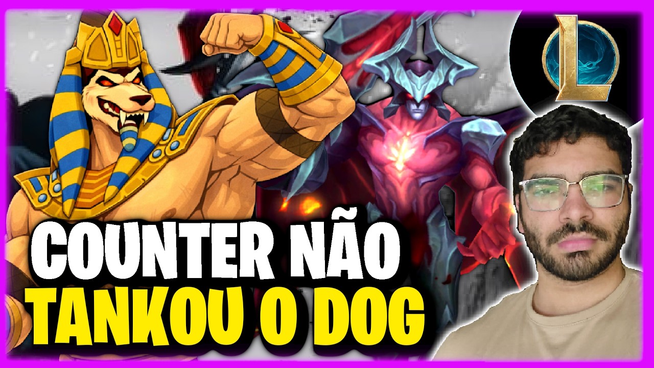O COUNTER NÃO TANKOU O DOGÃO  | League of Legends | NASUS VS AATROX