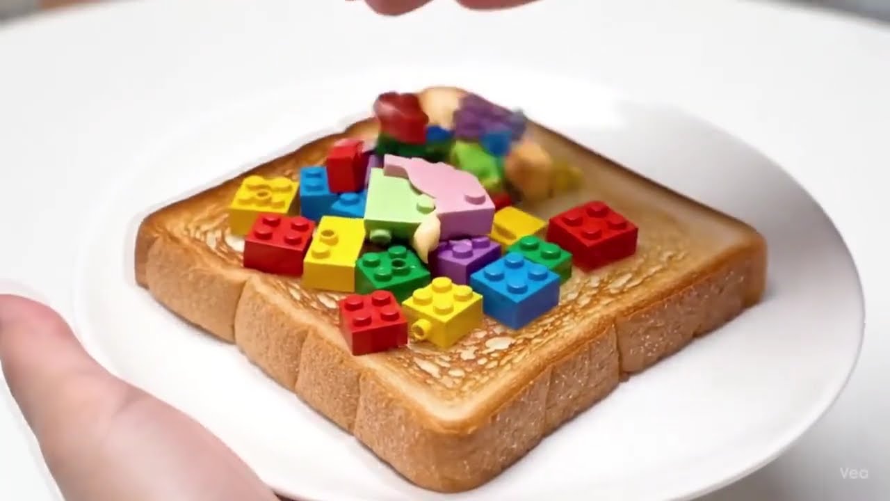 Satisfying Ai ASMR Toast Crunchy vedio of 1 HOUR / Toast Spreading compilation