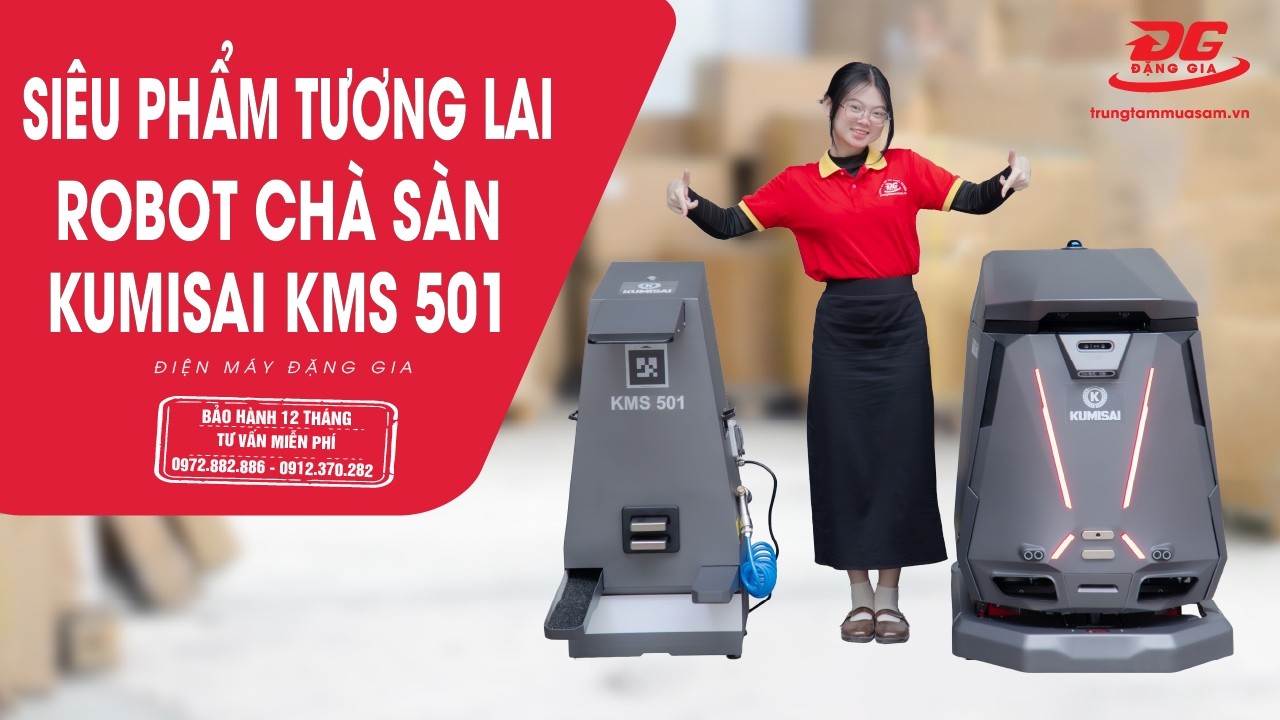 Mang siêu phẩm tương lai robot chà sàn Kumisai KMS 501 ra test: Kết quả ...