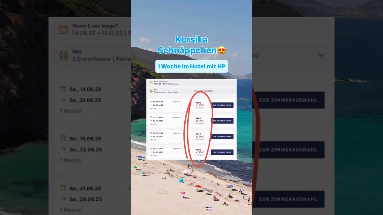 Reisedeal: 1 Woche Koriska ab 99€ p.P.