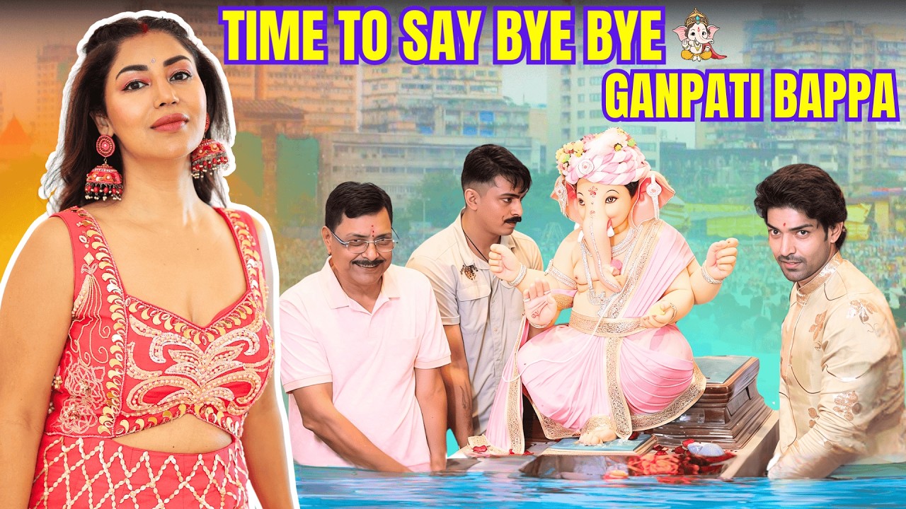 Bappa visarjan | Lianna ne Diya ashirwad | HINDI | Debina Decodes |