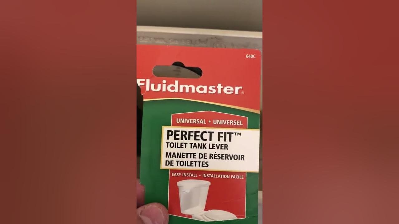 Easy Installation Fluidmaster toilet lever. YouTube