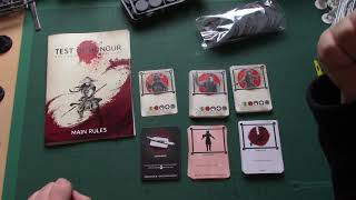 Unboxing Test of Honour