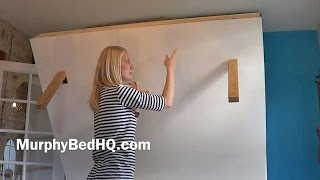 Get the DIY plan here: http://www.murphybedhq.com/product/murphy-bed-plan-graham/ http://www.murphybedhq.com - 