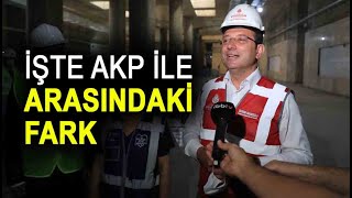 İşte Ekrem İmamoğlu Ile Akp Arasındaki Fark