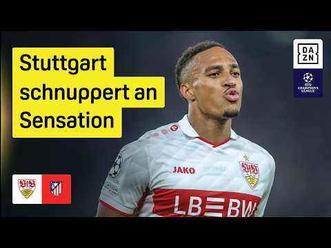 VfB Stuttgart vs. Atletico Madrid | Matchday 3 | UEFA Champions League | DAZN Highlights