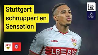 VfB Stuttgart vs. Atletico Madrid | Matchday 3 | UEFA Champions League | DAZN Highlights