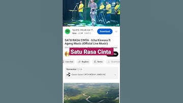 SATU RASA CINTA -Icha Kiswara Ft Ageng Music #trending #shorts