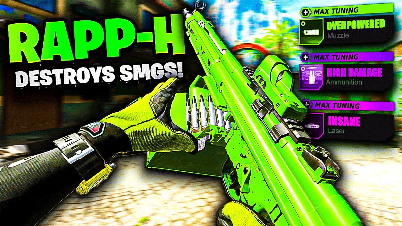 #1 RAPP H LMG BEATS Every SMG in Warzone 2 (Class+Tuning)