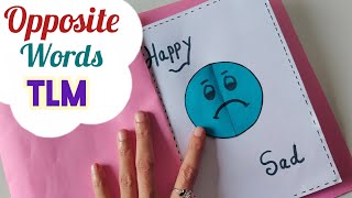 Opposite words TLM/ Opposite Words English TLM Easy/Easy TLM Ideas 