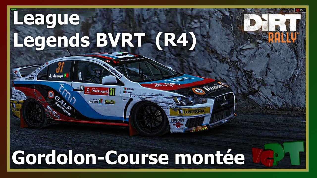 Dirt Rally - League - Legends BVRT (R4) - Gordolon - Course montée