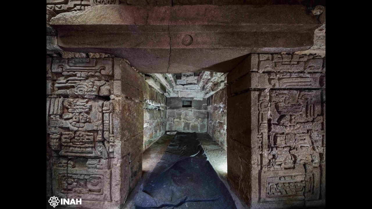 Así es la tumba zapoteca descubierta en Oaxaca