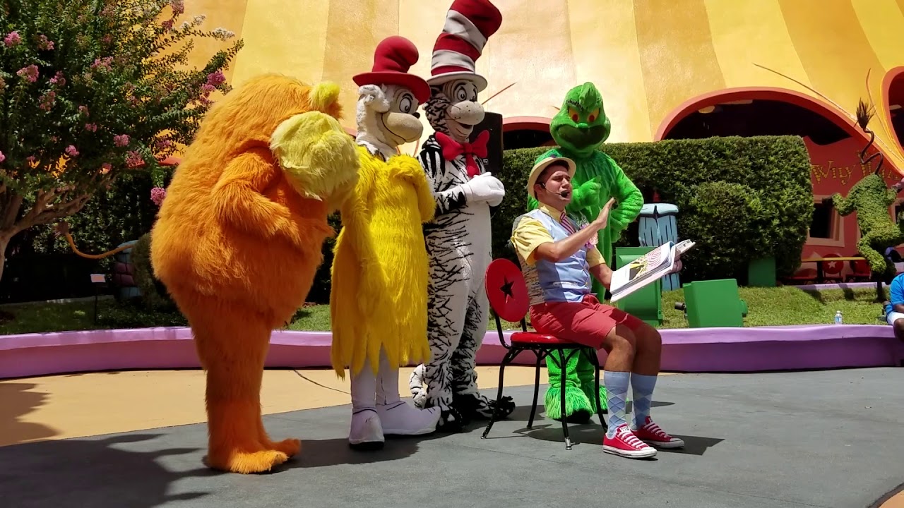 Oh The Stories You'll Hear Show in Seuss Landing at Universal Orlando Resort