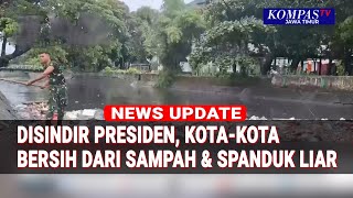Disentil Presiden Prabowo, Kota Kota Bersih dari Sampah dan Spanduk Liar!