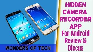 Hidden Camera Recorder app Review, & Discussion screenshot 4