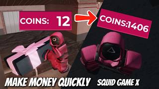 Squid Game X The Fastest Strategy to Earn Coins - Roblox