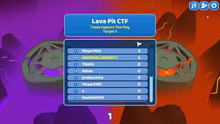 Smash Karts - Lava Pit Capture The Flag Gameplay