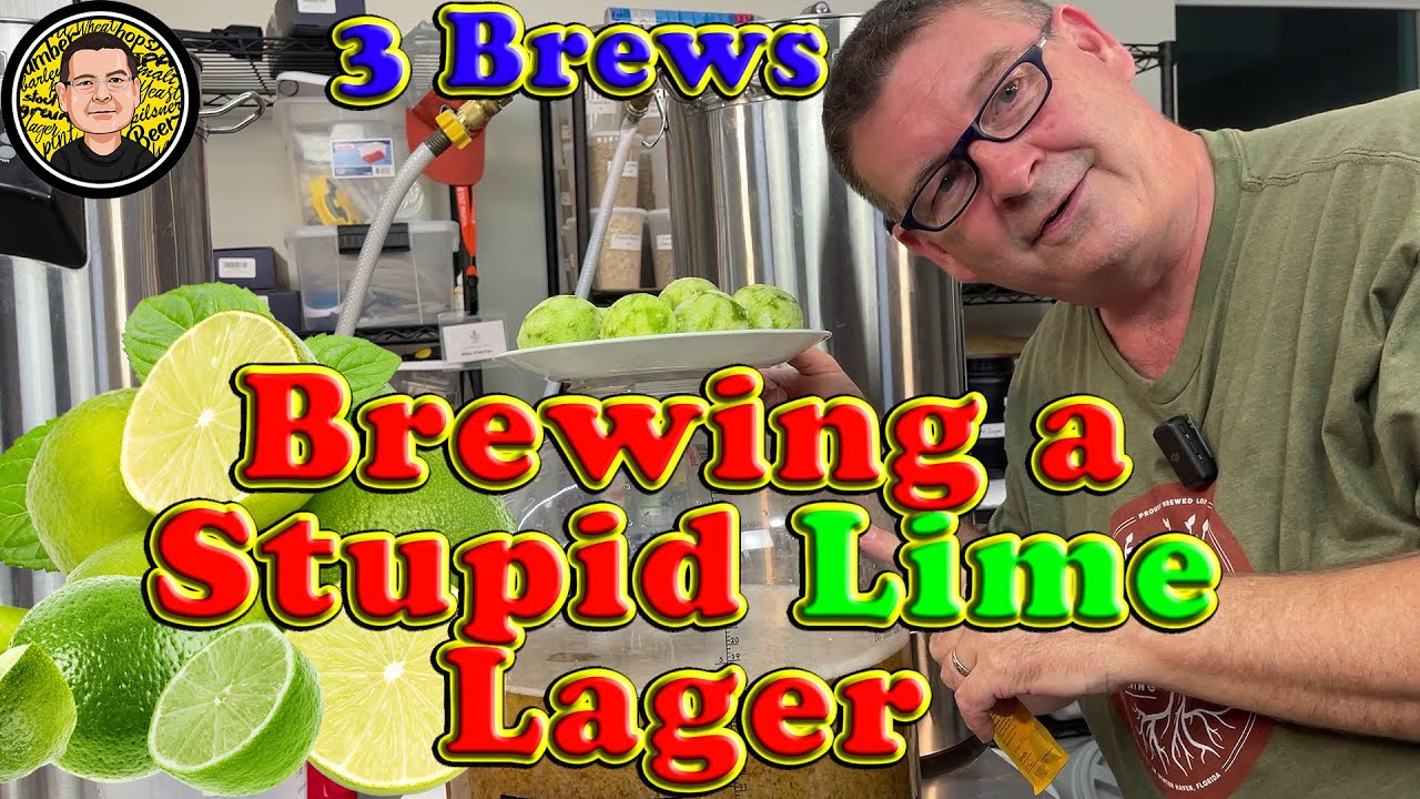 How to Brew a Stupid Lime Lager On An Anvil Foundry Home Brewing System
