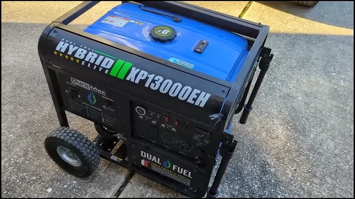 DuroMax 13000EH Generator Startup procedure