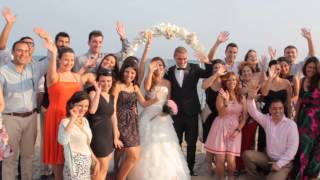 Wedding ceremony on a beach in Barcelona / Свадебная церемония на берегу моря в Барселоне Wedding ceremony on a beach in Barcelona / Свадебная церемония на берегу моря в Барселоне