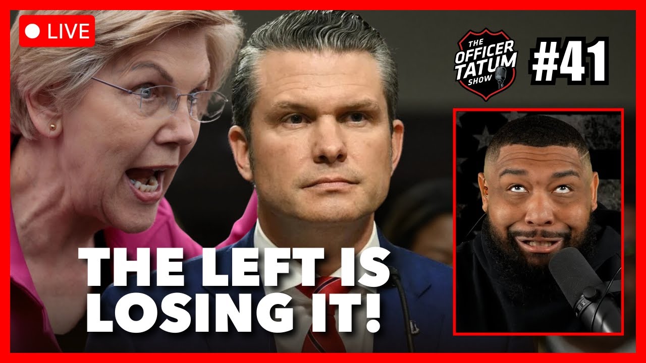 LIVE: Pete Hegseth DESTROYS Leftists at Confirmation Hearing! + MORE |  Officer Tatum Show EP 41