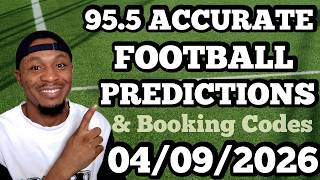 FOOTBALL PREDICTIONS TODAY 04/09/2026 SOCCER PREDICTIONS TODAY | BETTING TIPS #footballpredictions screenshot 3