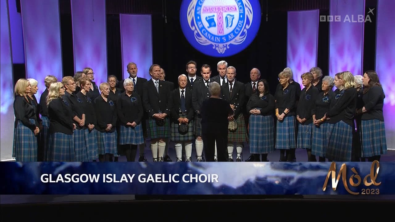 Glasgow Islay Gaelic Choir at the Mòd Paisley 2023