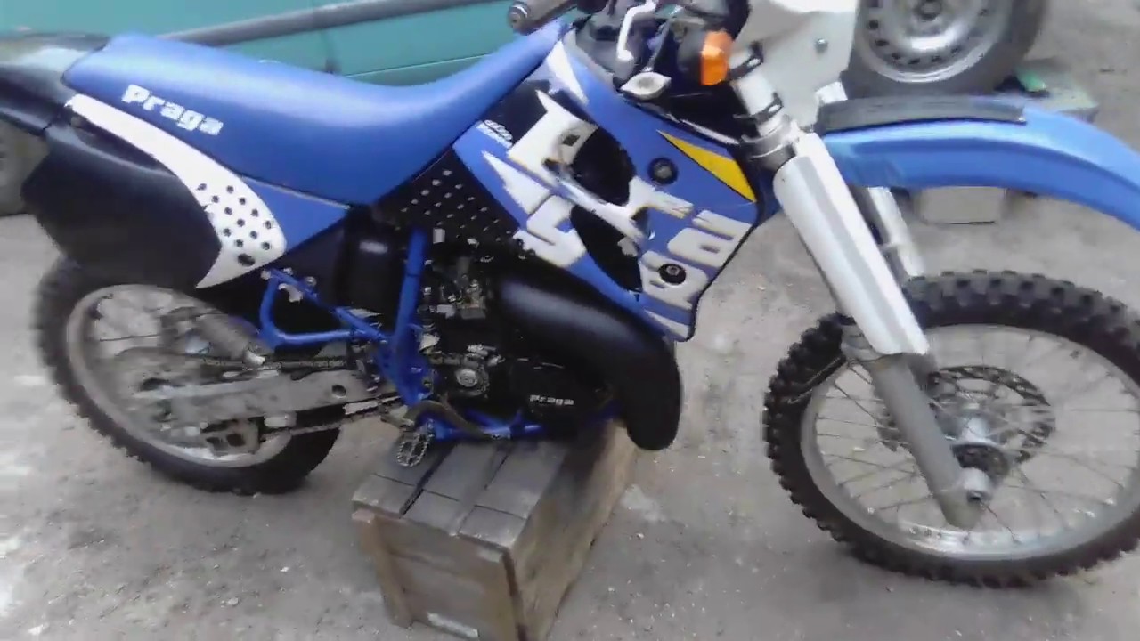 Praga ED 250 - Enduro with Jawa 593 engine.