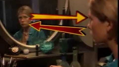 8Ka Why do you not see a delay in the mirror?