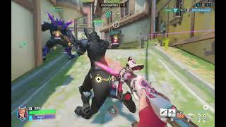 Play Reworked Eichenwalde - Mercy Gameplay Overwatch S4