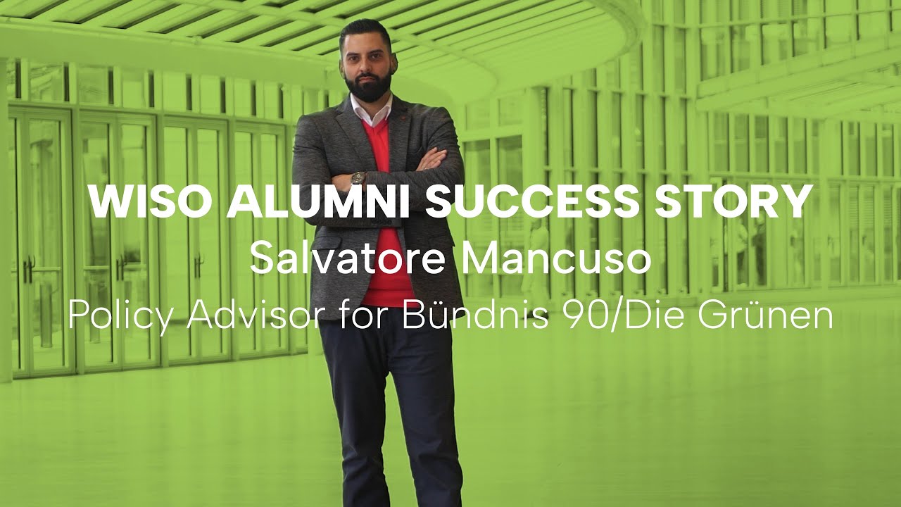 Behind the scenes of the NRW State Parliament - Alumni Success Story - Salvatore Mancuso