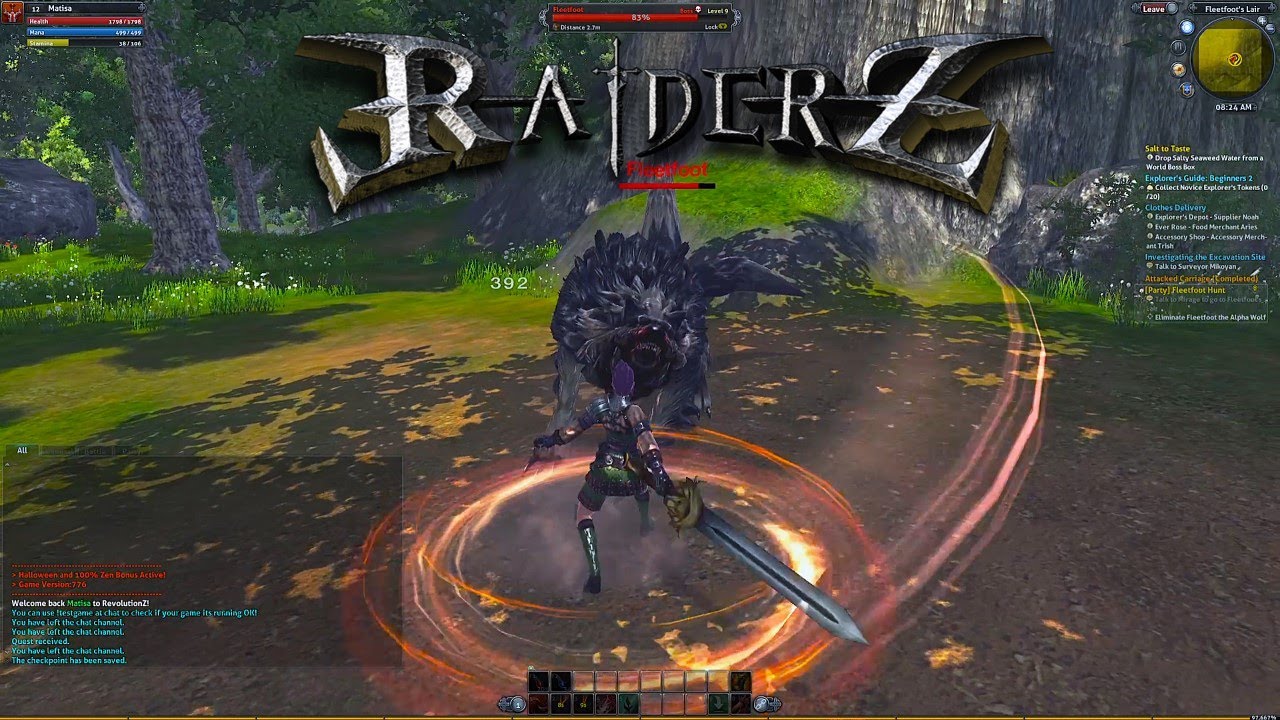 Геймплей частного сервера RaiderZ Revolution Online MMORPG | GGGameplay