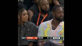 KD & DeRozan in the house for #WNBAllStar Game 🔥