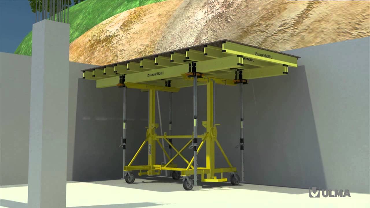 Deckentisch VR Vormontierte Deckenschalung