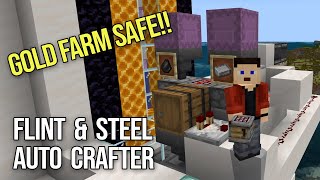 EASY Flint & Steel Auto Crafter for Minecraft
