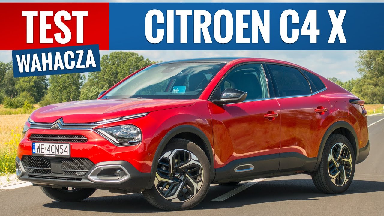 Ile Trzeba Przepracować W Finlandii żeby Dostać Emeryturę - Citroen C4 X 2024 - TEST PL (1.2 PureTech 130 KM) Designem nie trzeba