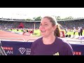 Sarah Mitton Reflects On Tough 3rd Place in Stockholm Diamond League Shot Put [Interview]